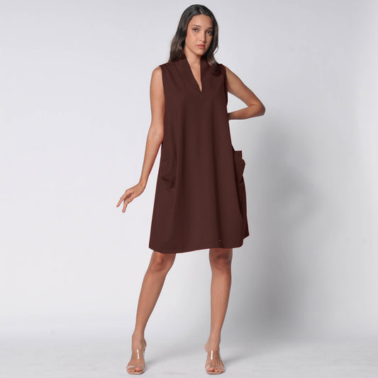 Eliana Sleeveless Shift Dress