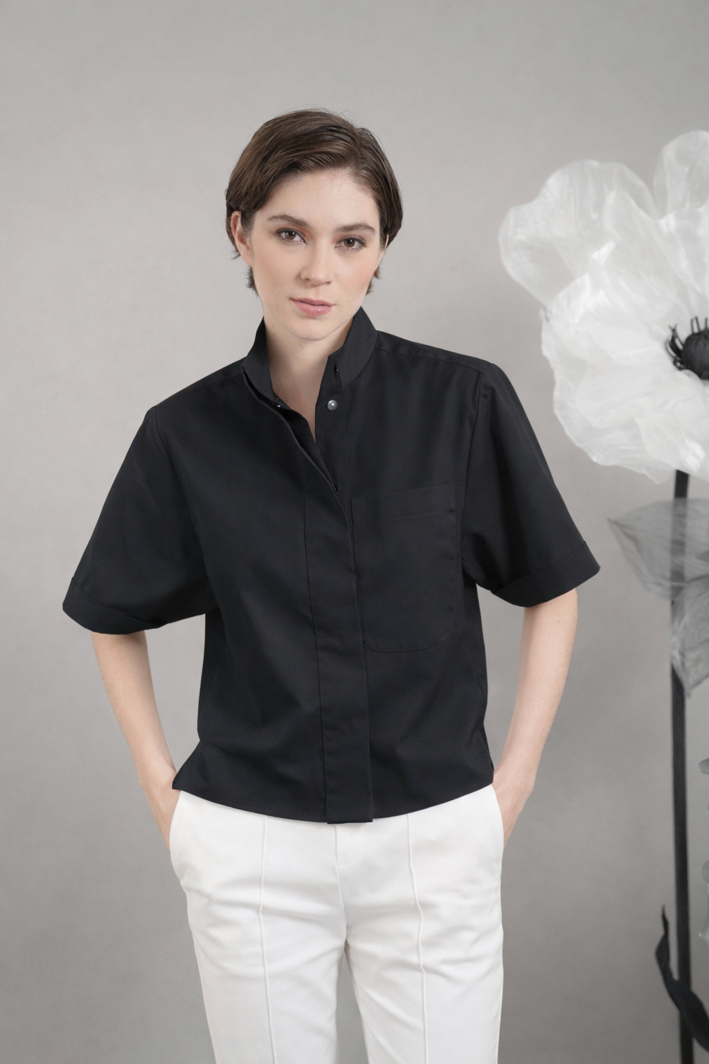 Elisa Button-down Polo
