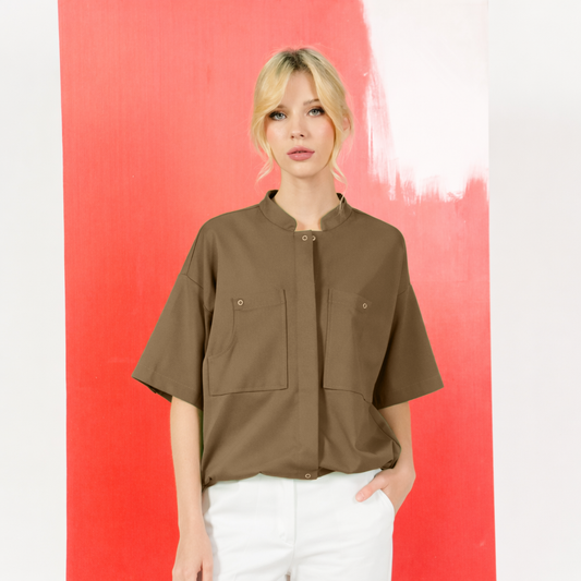Ellie Snap Button Top