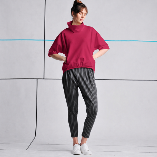 Elysse hi-neck Top