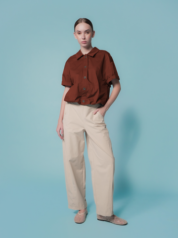 Emmy Bubble Hem Polo