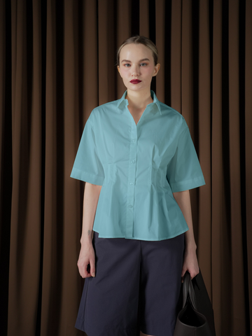 Erich Pleated Waist Top