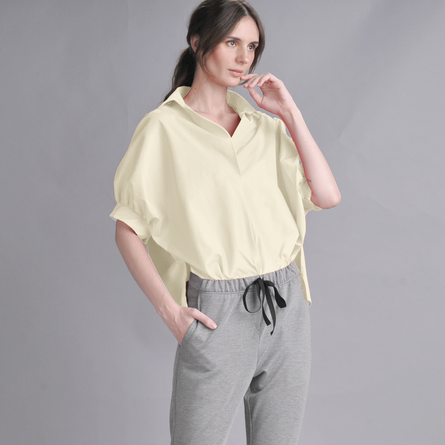 Gabriella Balloon Sleeve Top