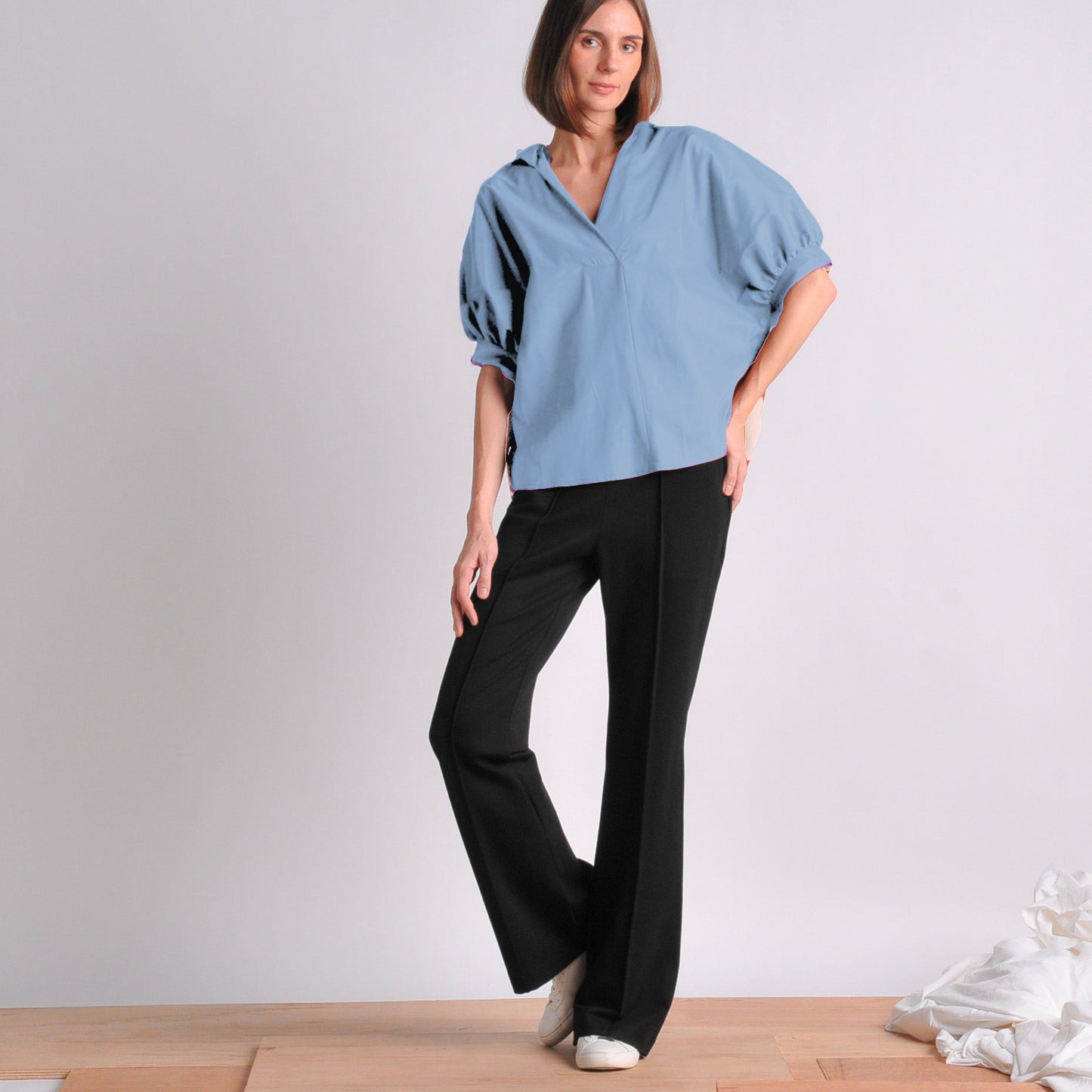 Gabriella Balloon Sleeve Top