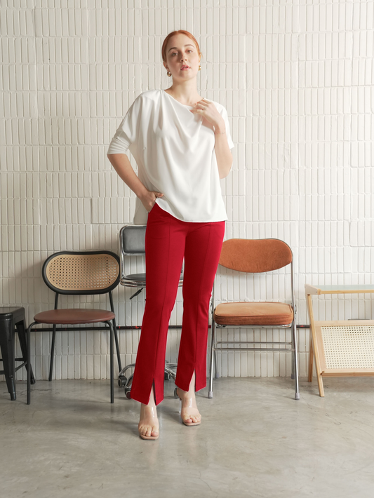 Gelo Slit Flared Pants