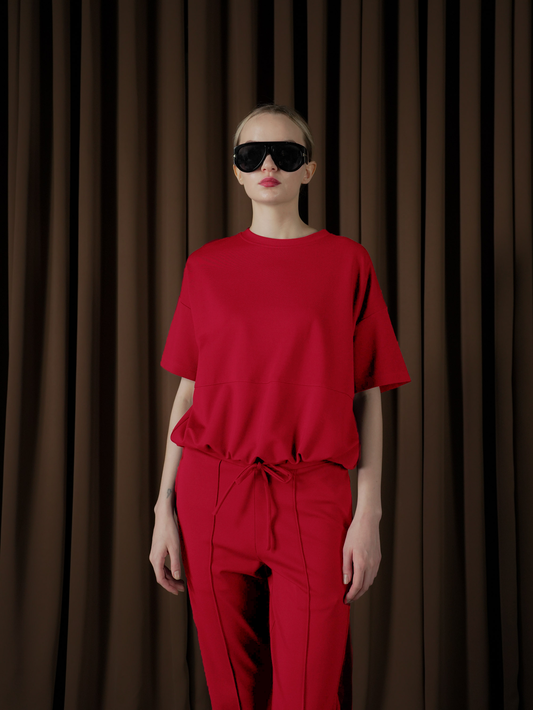 Goldie With Pulling Hem Top