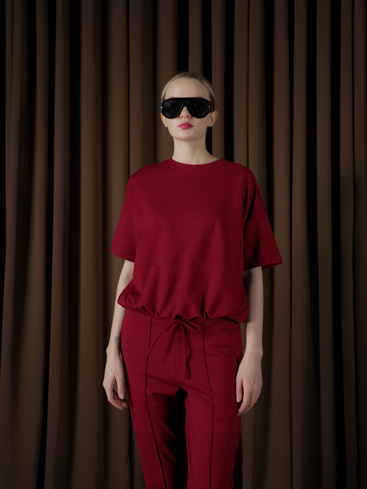 Goldie With Pulling Hem Top