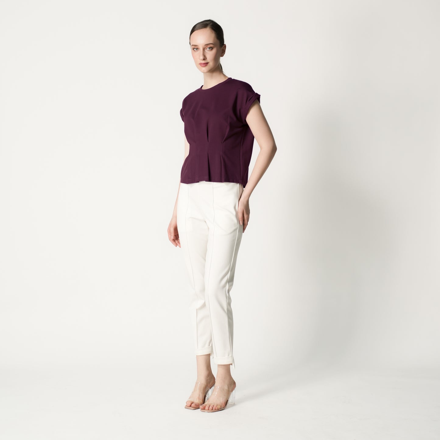 Guia Pleated Waist Top