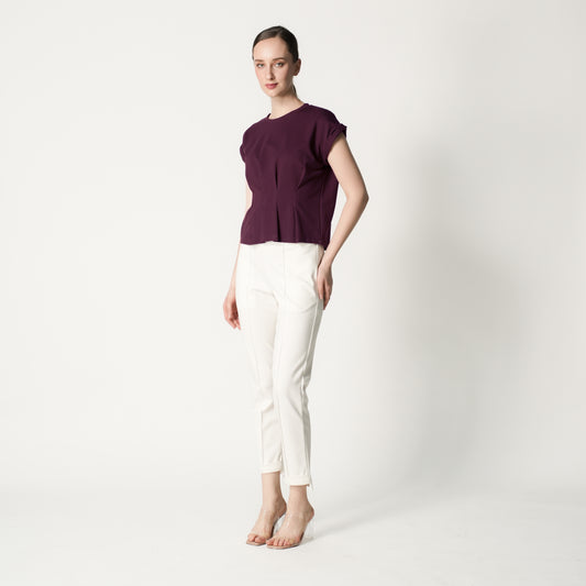 Guia Pleated Waist Top