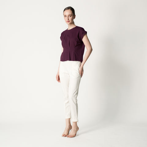 Guia Pleated Waist Top