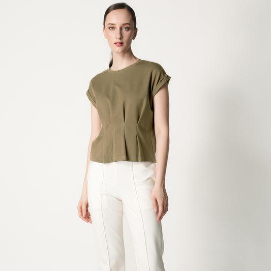 Guia Pleated Waist Top