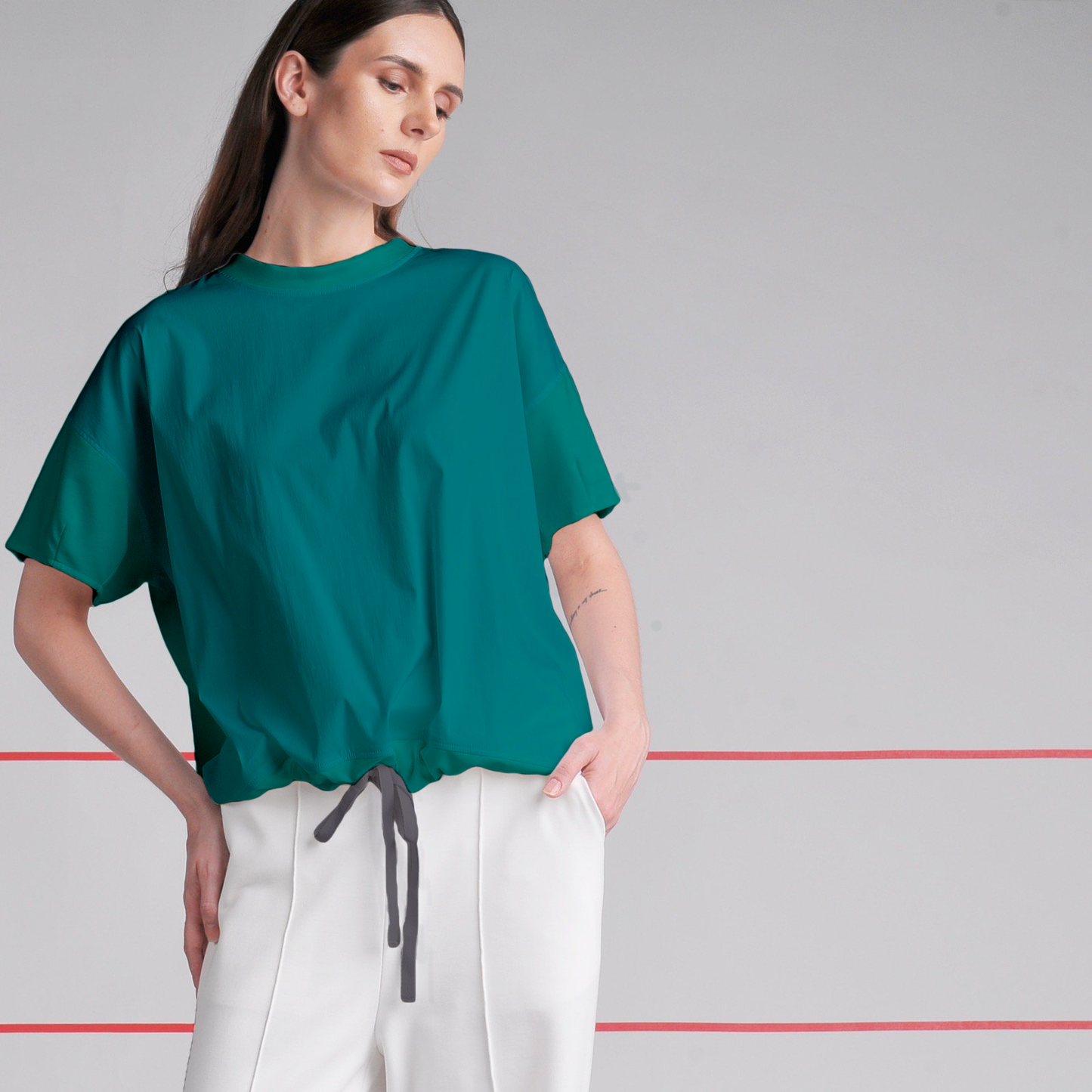 Hailey Front Tie Top