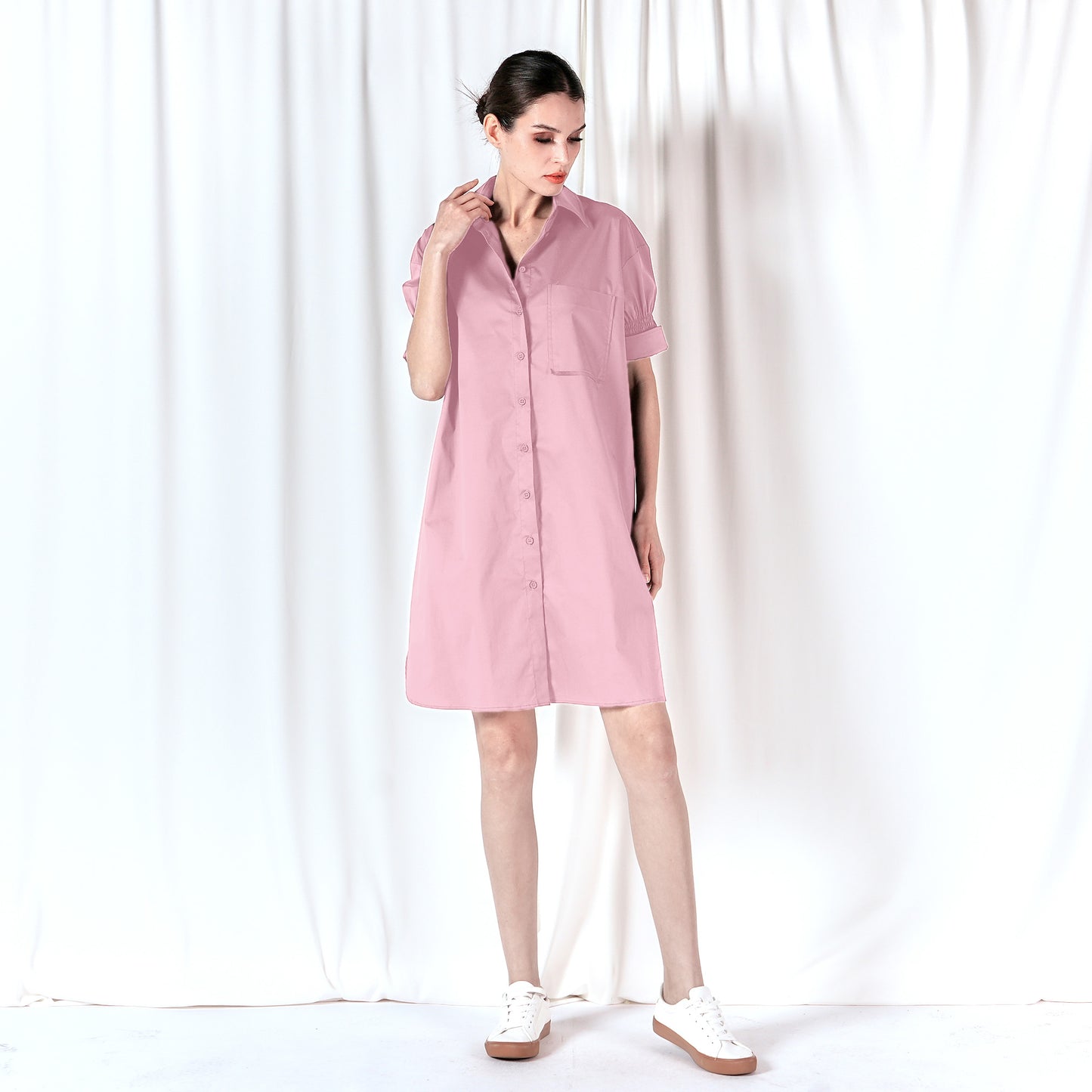 Hannah Classic Shirt Dress