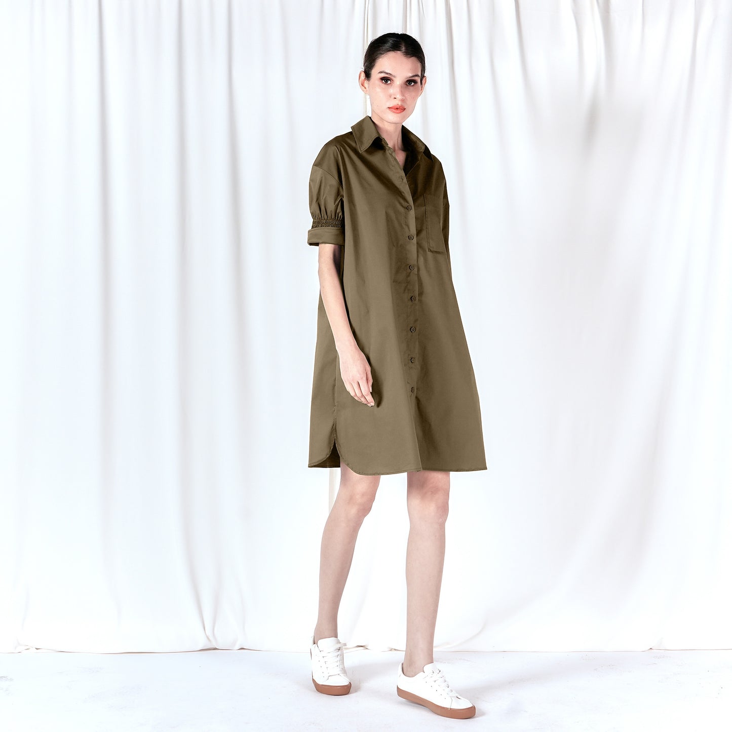 Hannah Classic Shirt Dress