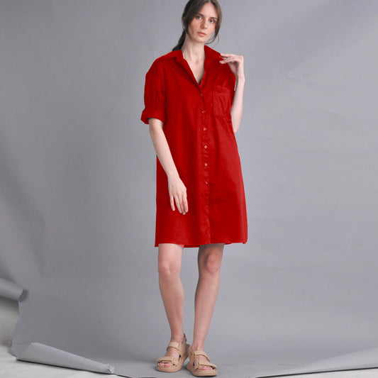 Hannah Classic Shirt Dress