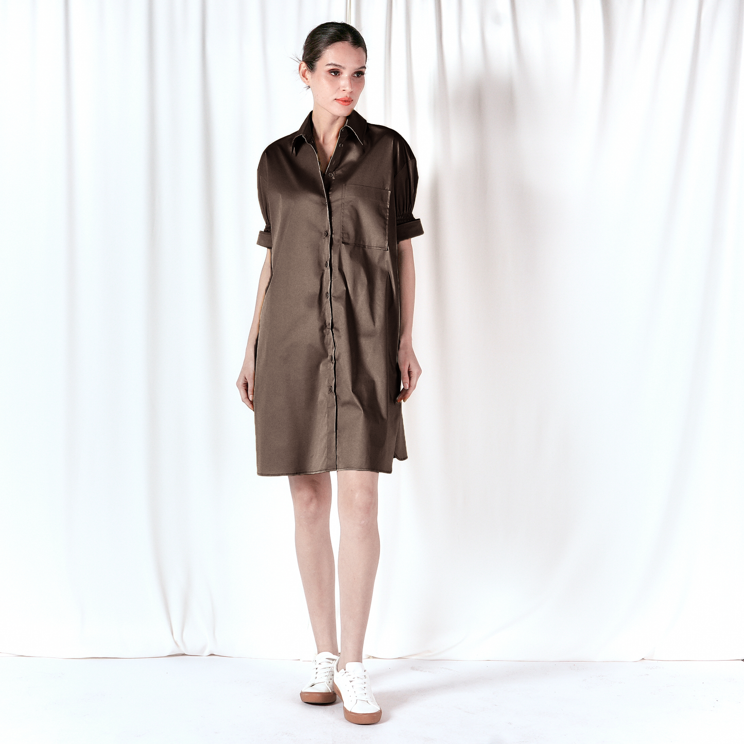 Hannah Classic Shirt Dress