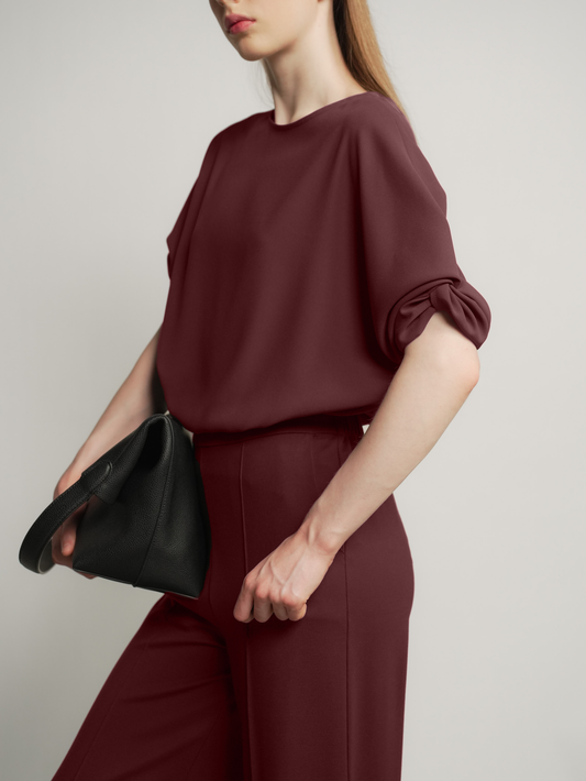 Helga Draped Sleeves Top