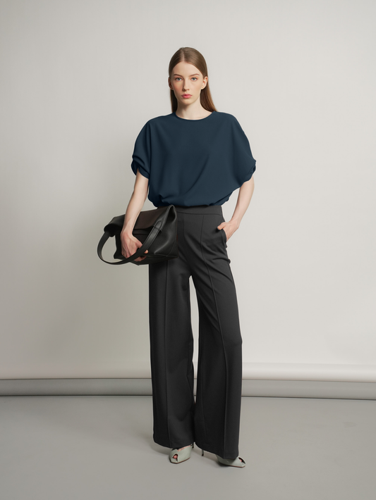 Helga Draped Sleeves Top