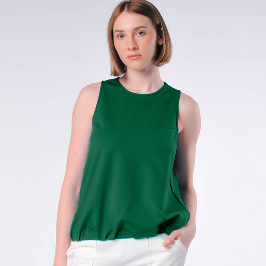 Henly Gathered Hem Top