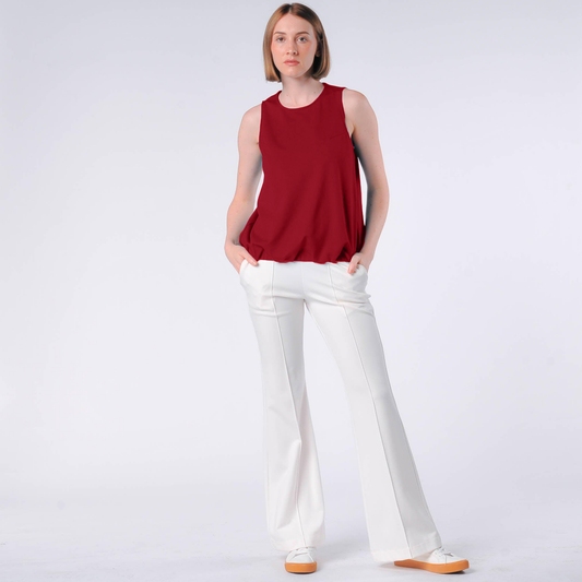 Henly Gathered Hem Top