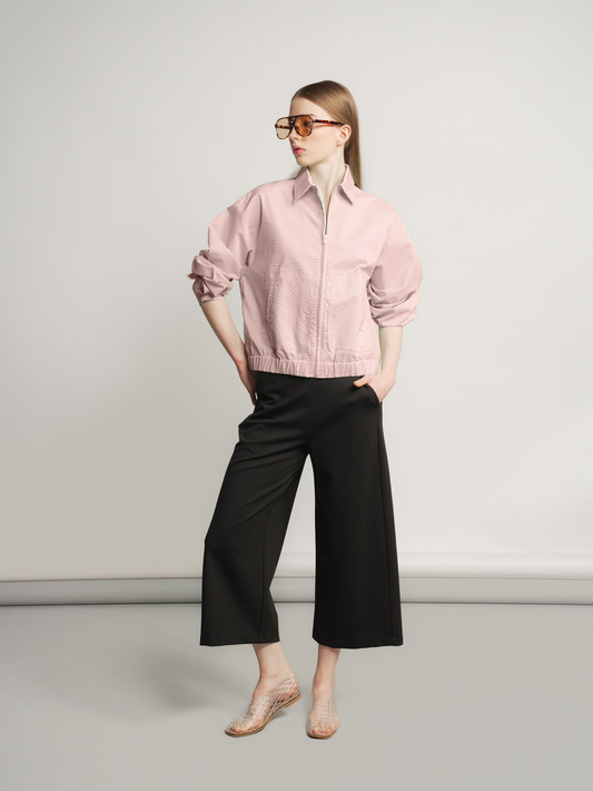 Jairah Zip Jacket Top