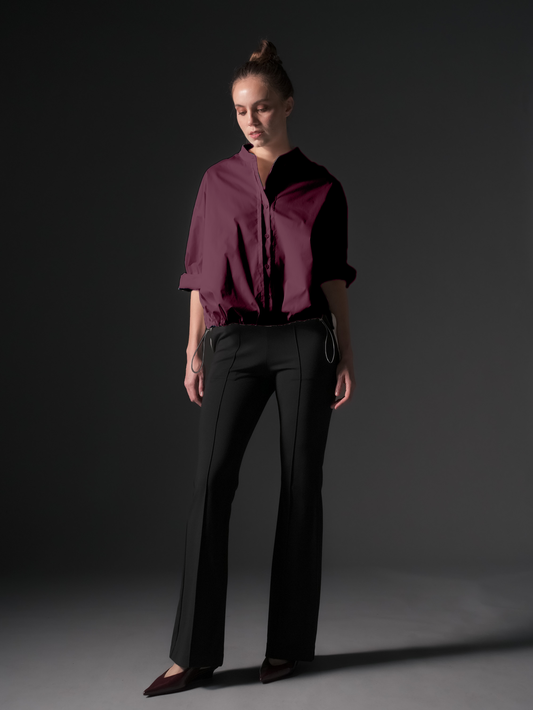 Jandi Long Sleeve Polo Top