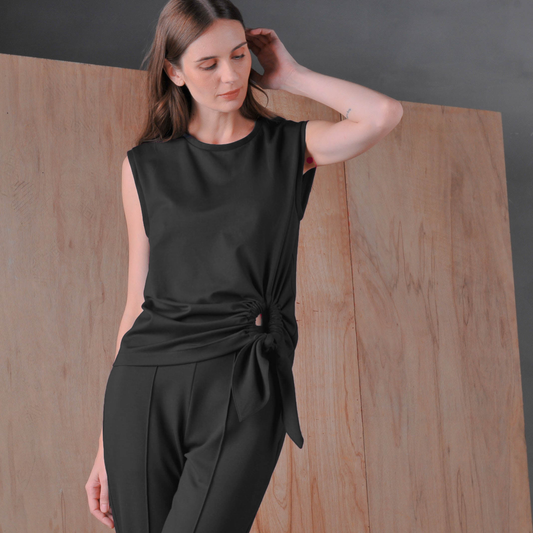 Jessie Tie Detail Sleeveless Top