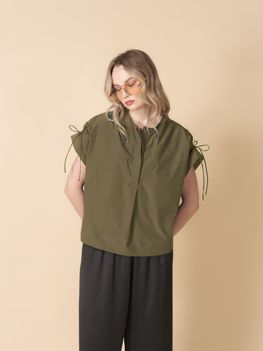 Krishna Pulling Shoulder Top