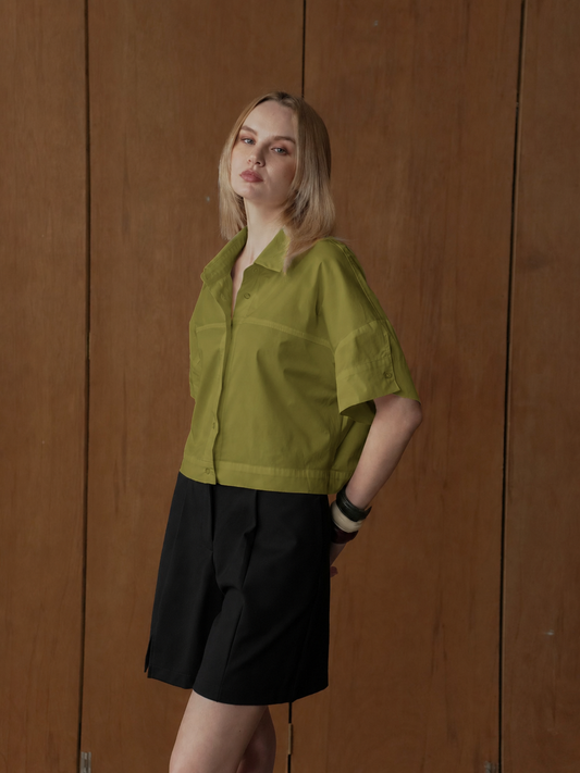 Laurice Semi-Cropped Polo