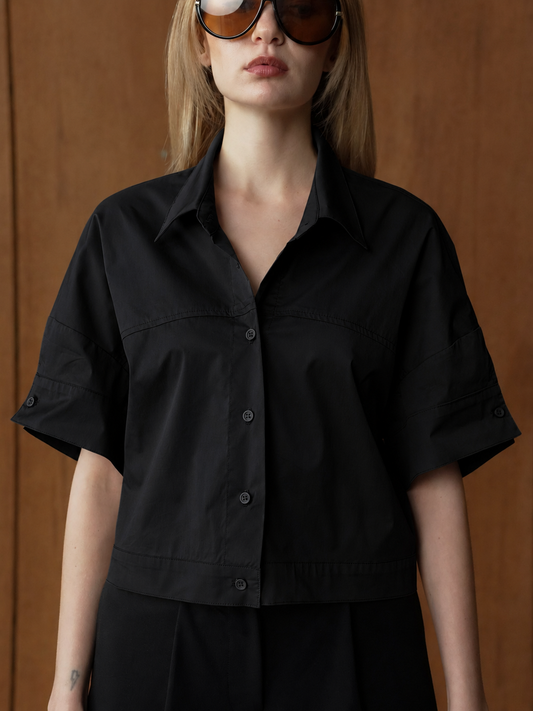 Laurice Semi-Cropped Polo