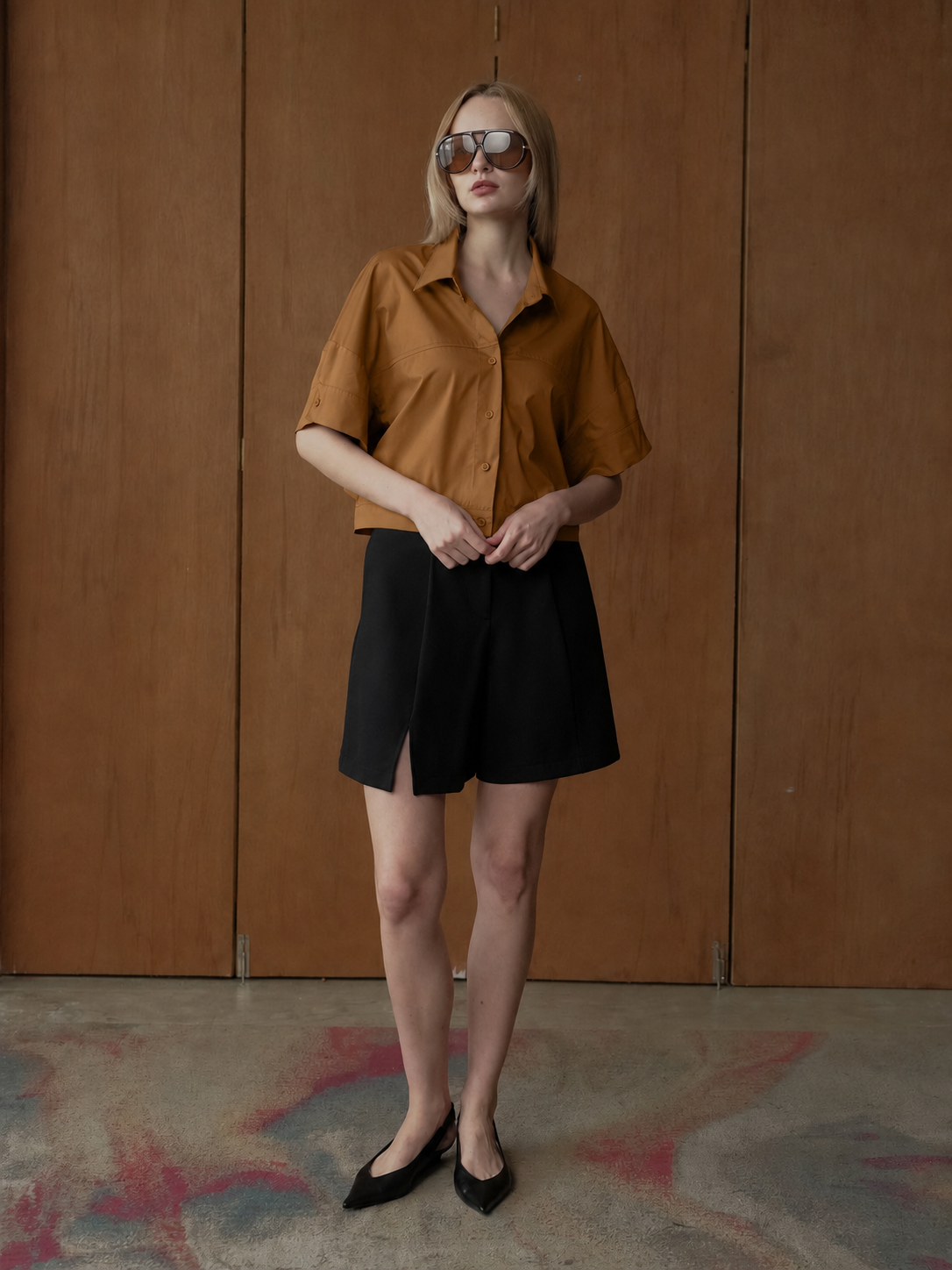 Laurice Semi-Cropped Polo