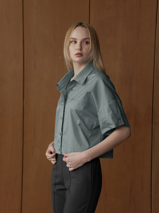 Laurice Semi-Cropped Polo