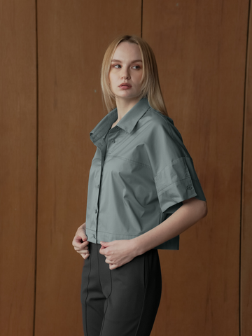 Laurice Semi-Cropped Polo