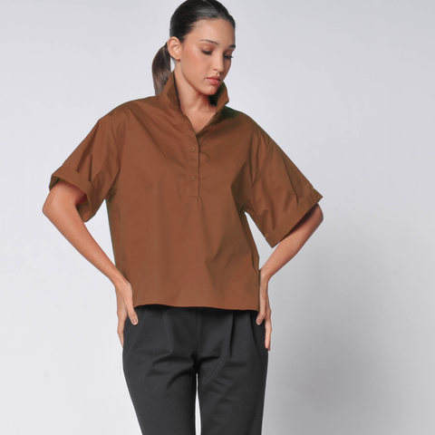 Lei High-Neck Polo