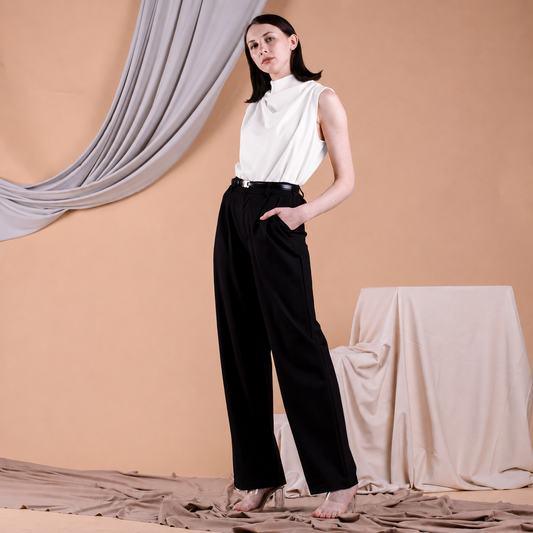 Liana Pleated Top
