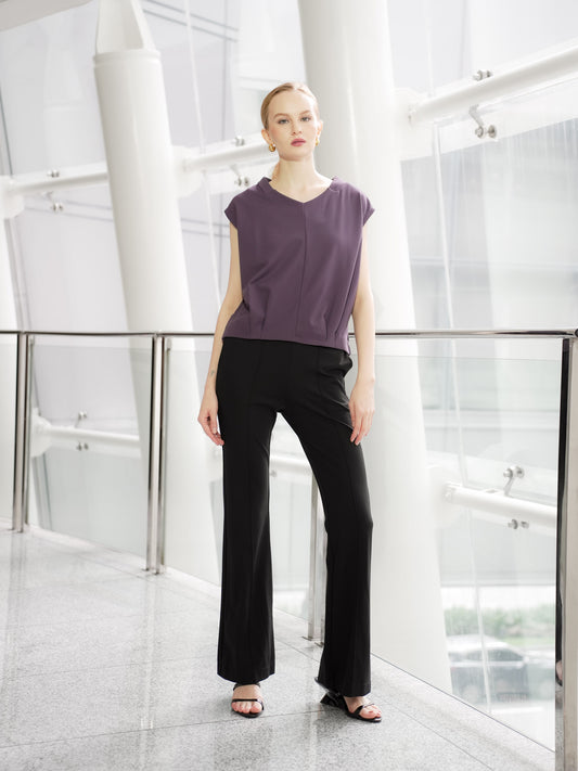 Shaina V-neck Blouse Top