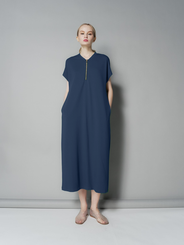 Lira Zipped Maxi Dress
