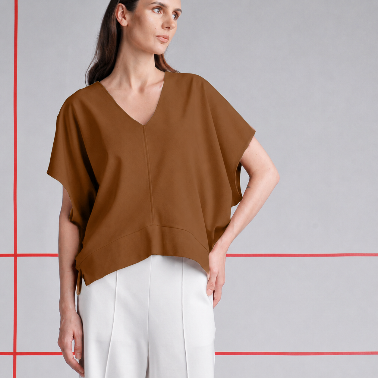 Luisa V-Neck Top