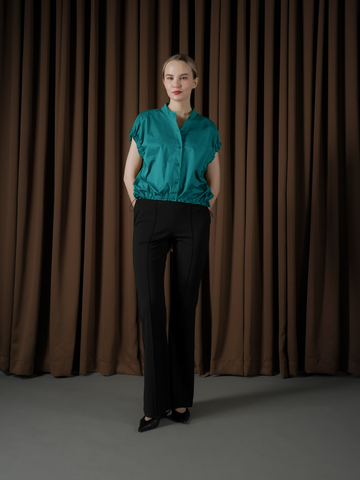 Lumine Shirring Detail Top