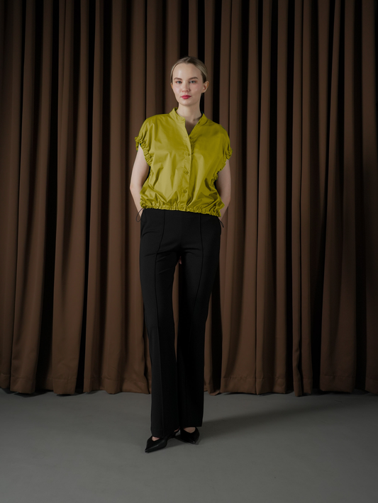 Lumine Shirring Detail Top