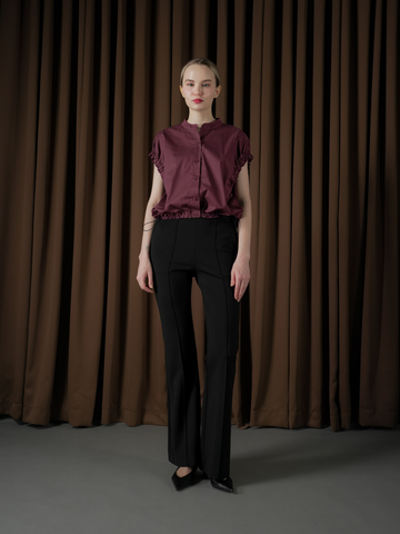 Lumine Shirring Detail Top