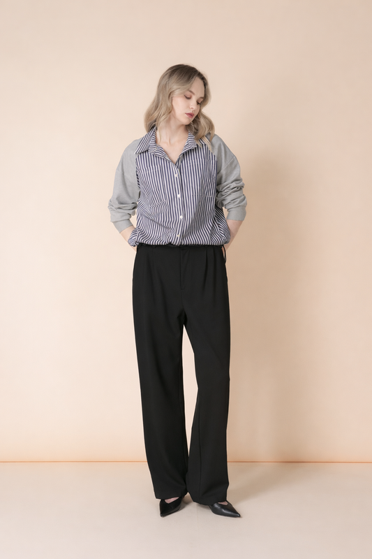 Maricris Striped Combi Top