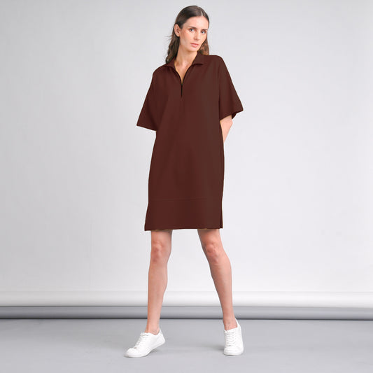 Marina Front Zip Dress