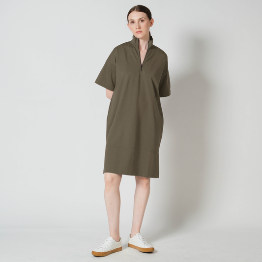 Marina Front Zip Dress