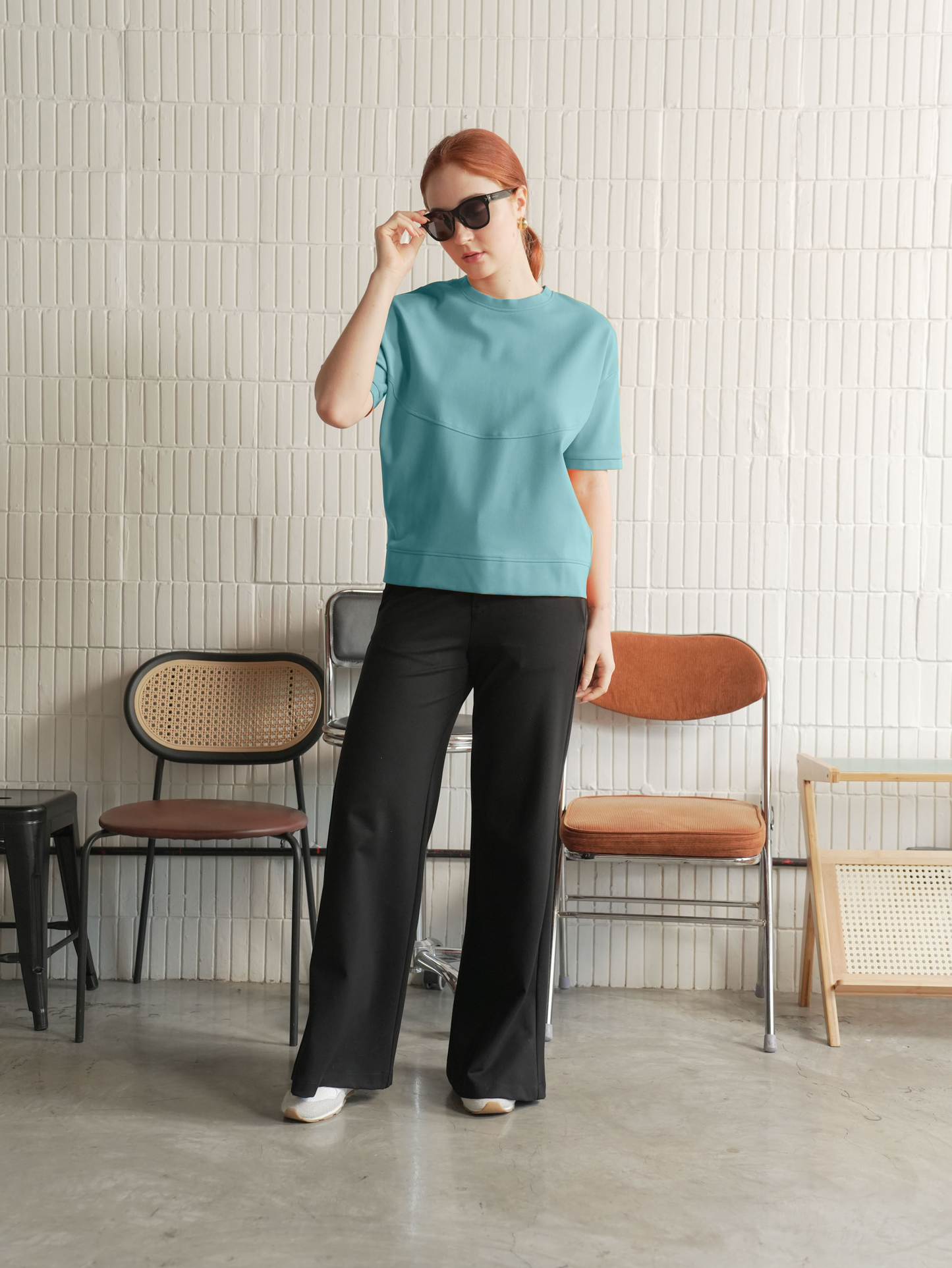 Marybelle Back Button Top