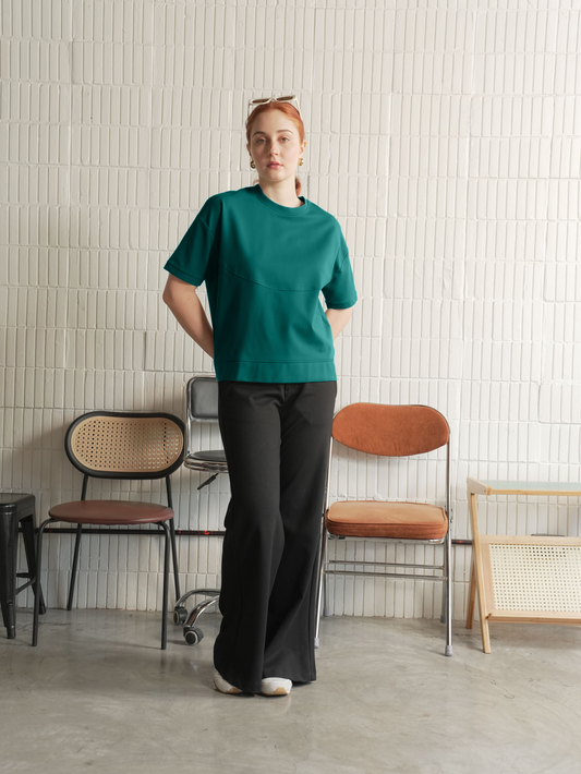 Marybelle Back Button Top