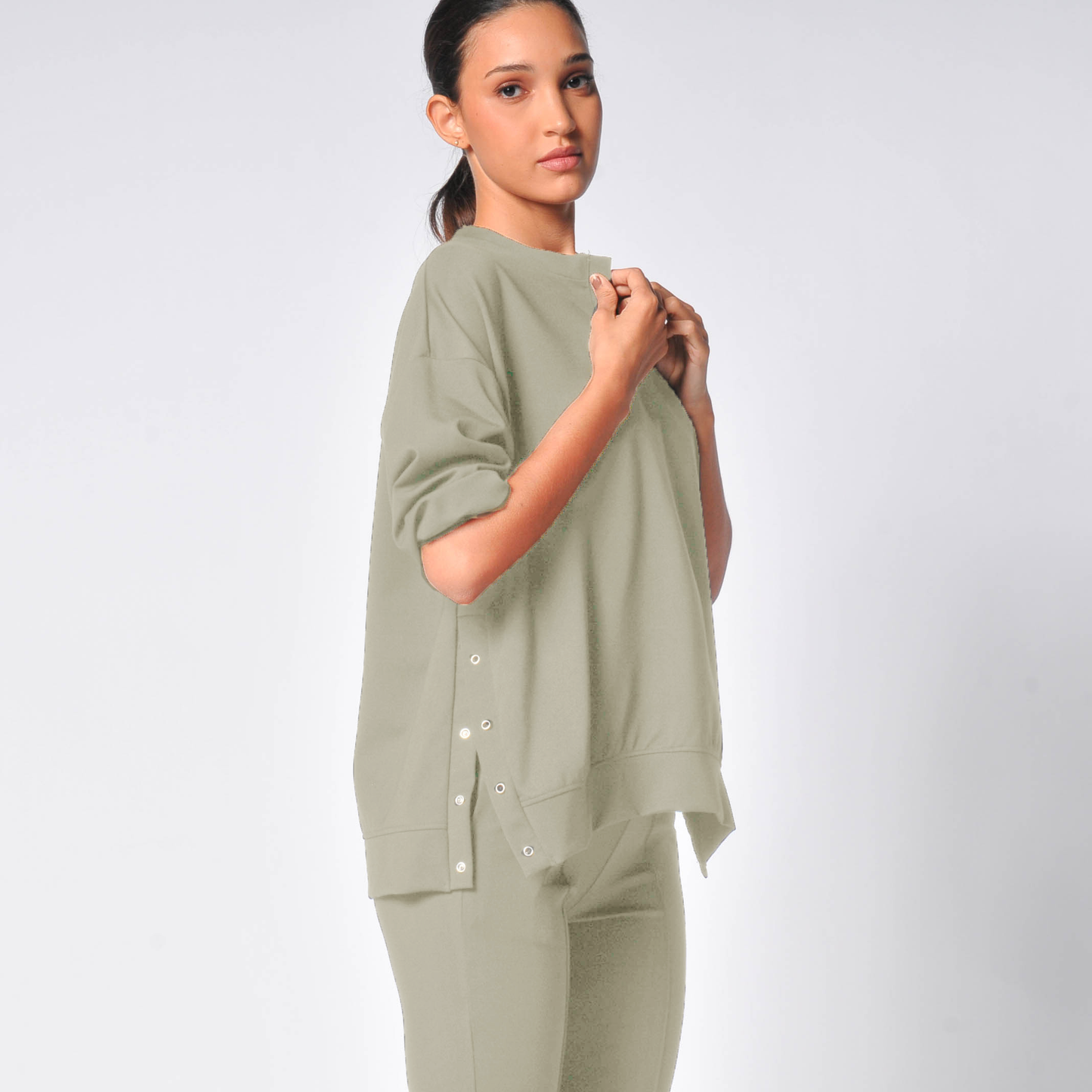 Melissa Side Snap Top