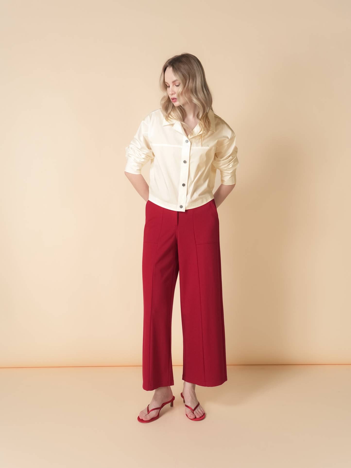 Milar Boxy Long Sleeve Top