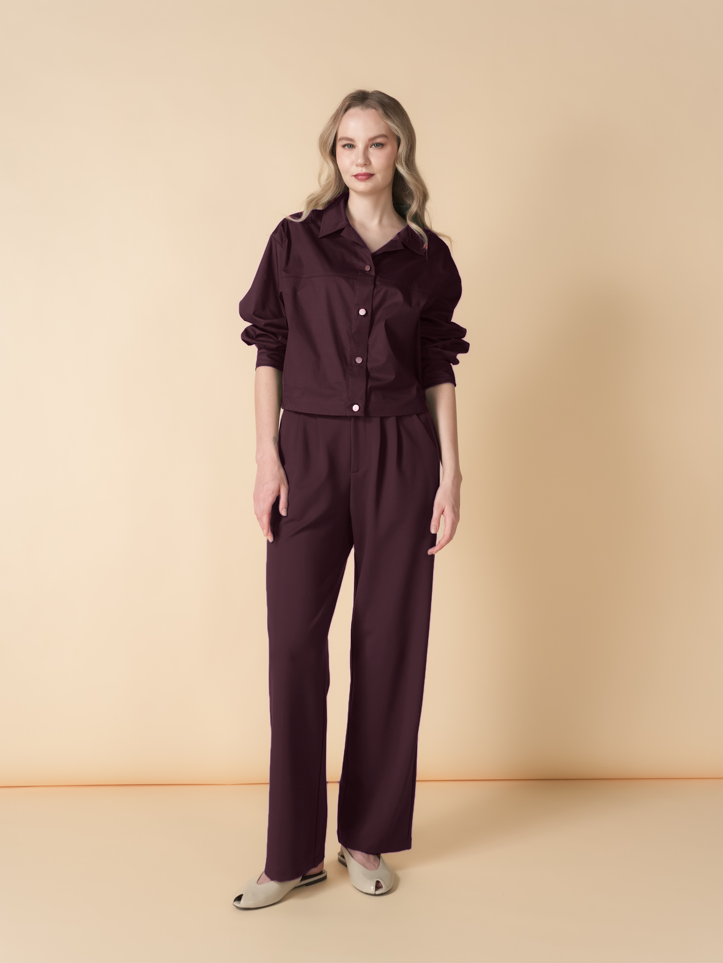 Milar Boxy Long Sleeve Top