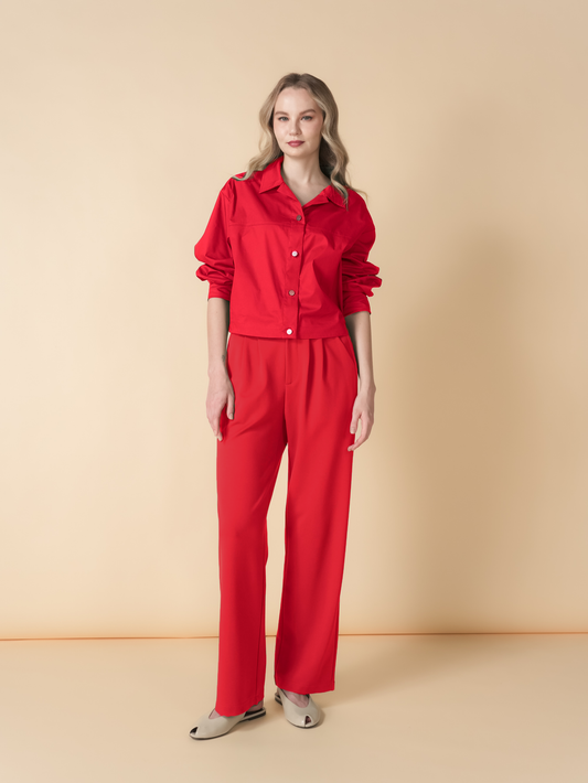 Milar Boxy Long Sleeve Top